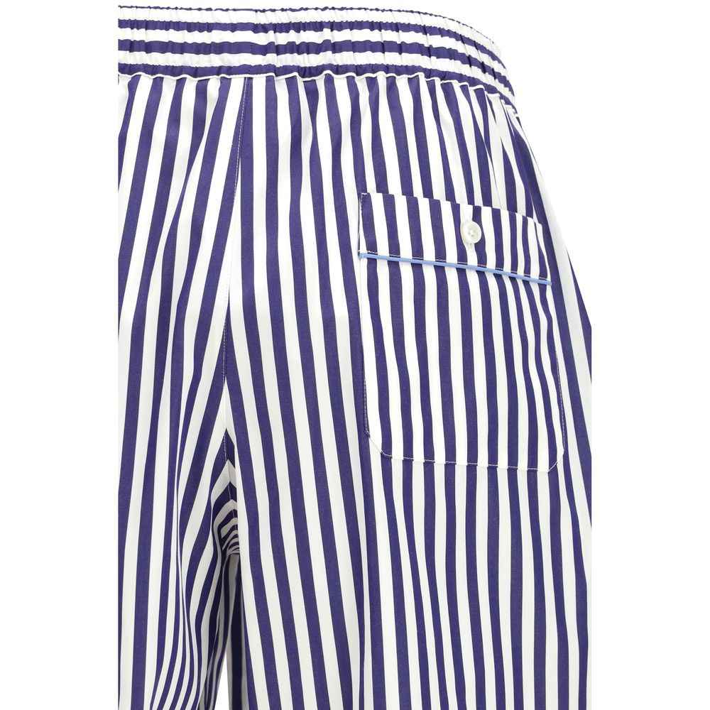 Dolce & Gabbana Multicolor Cotton Bermuda Shorts