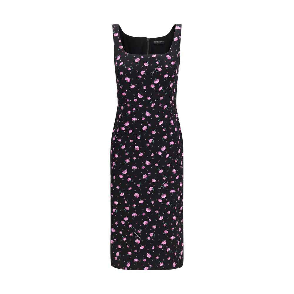 Dolce & Gabbana Multicolor Silk Casual Dress
