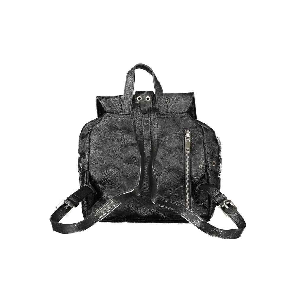 Desigual Black Polyurethane Women Backpack