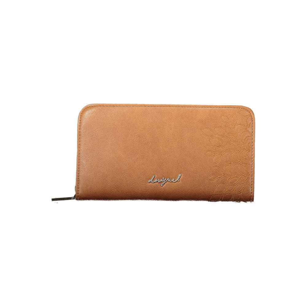 Desigual Marrone Polyurethane Women Wallet
