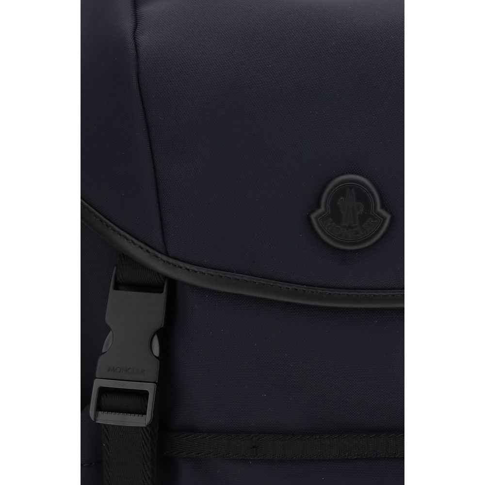Moncler Blue Polyamide Backpack