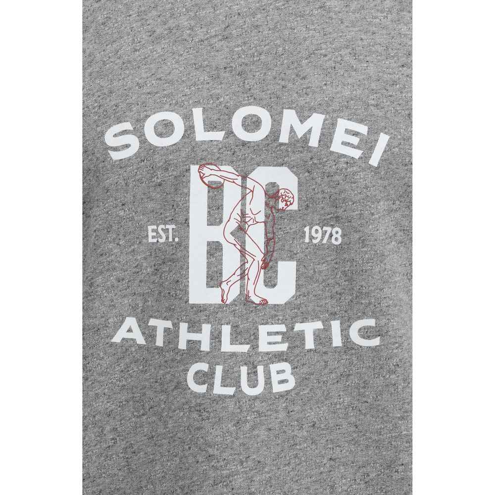 Brunello Cucinelli Gray Cotton Sweatshirt