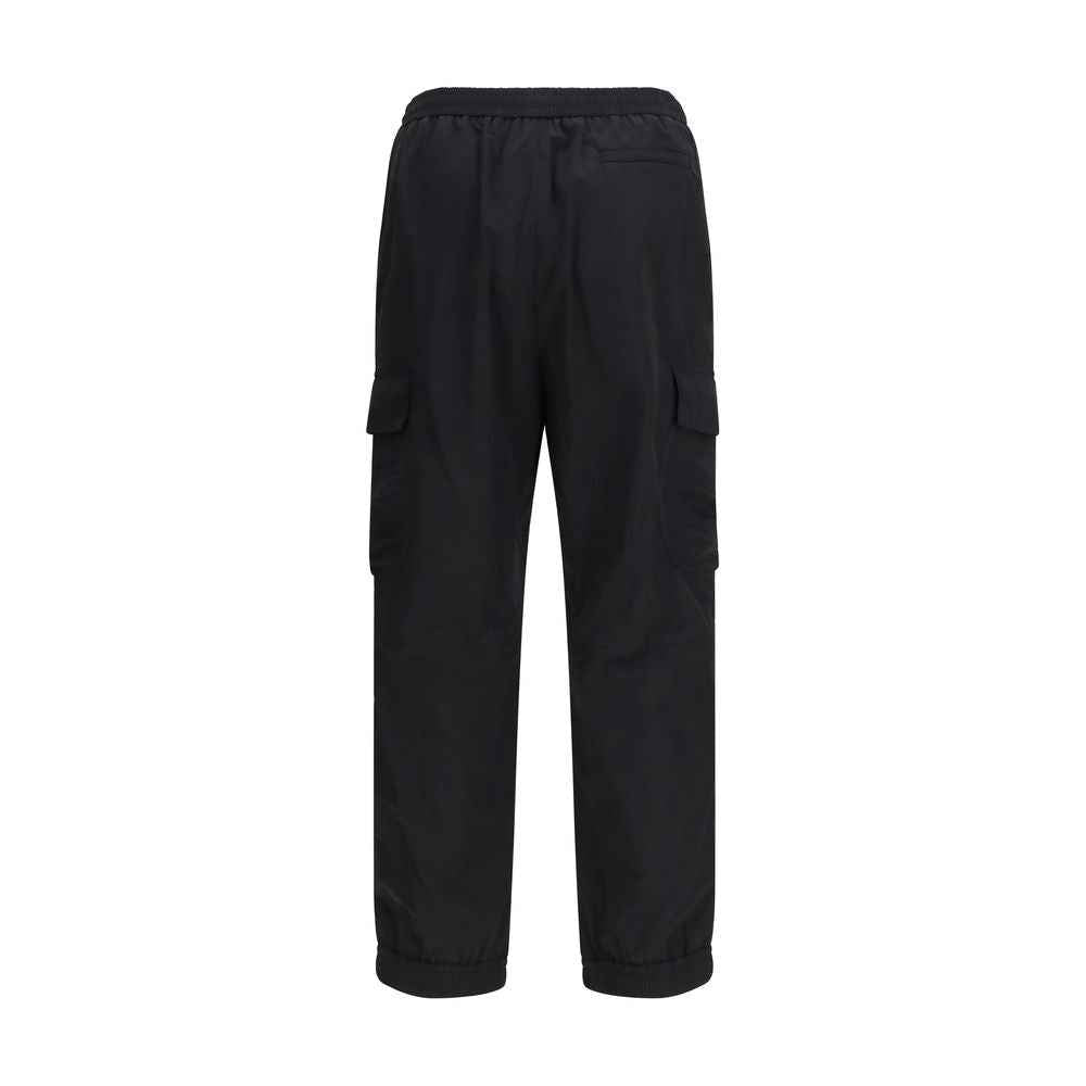Fendi Black Polyamide Cargo Pants