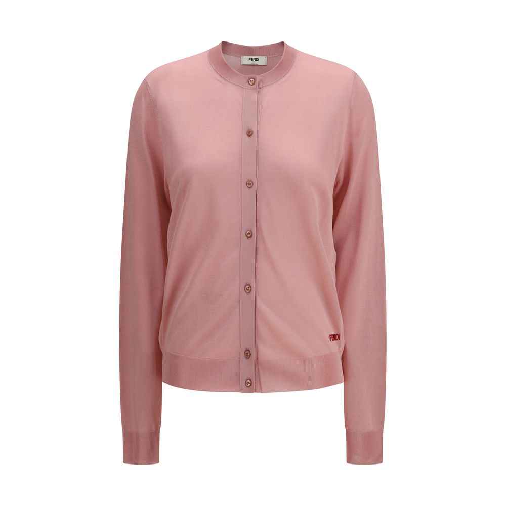 Fendi Multicolor Viscose Cardigan