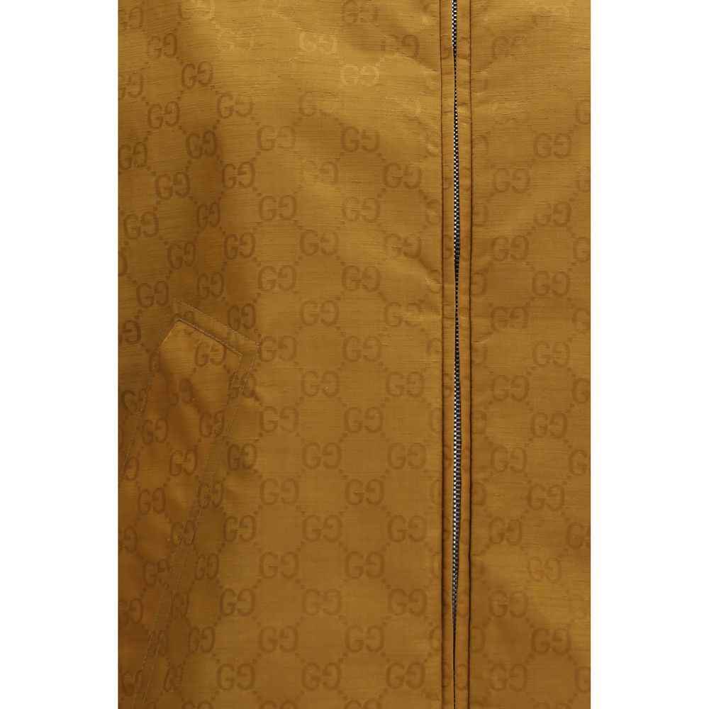 Gucci Beige Nylon Shell Jacket