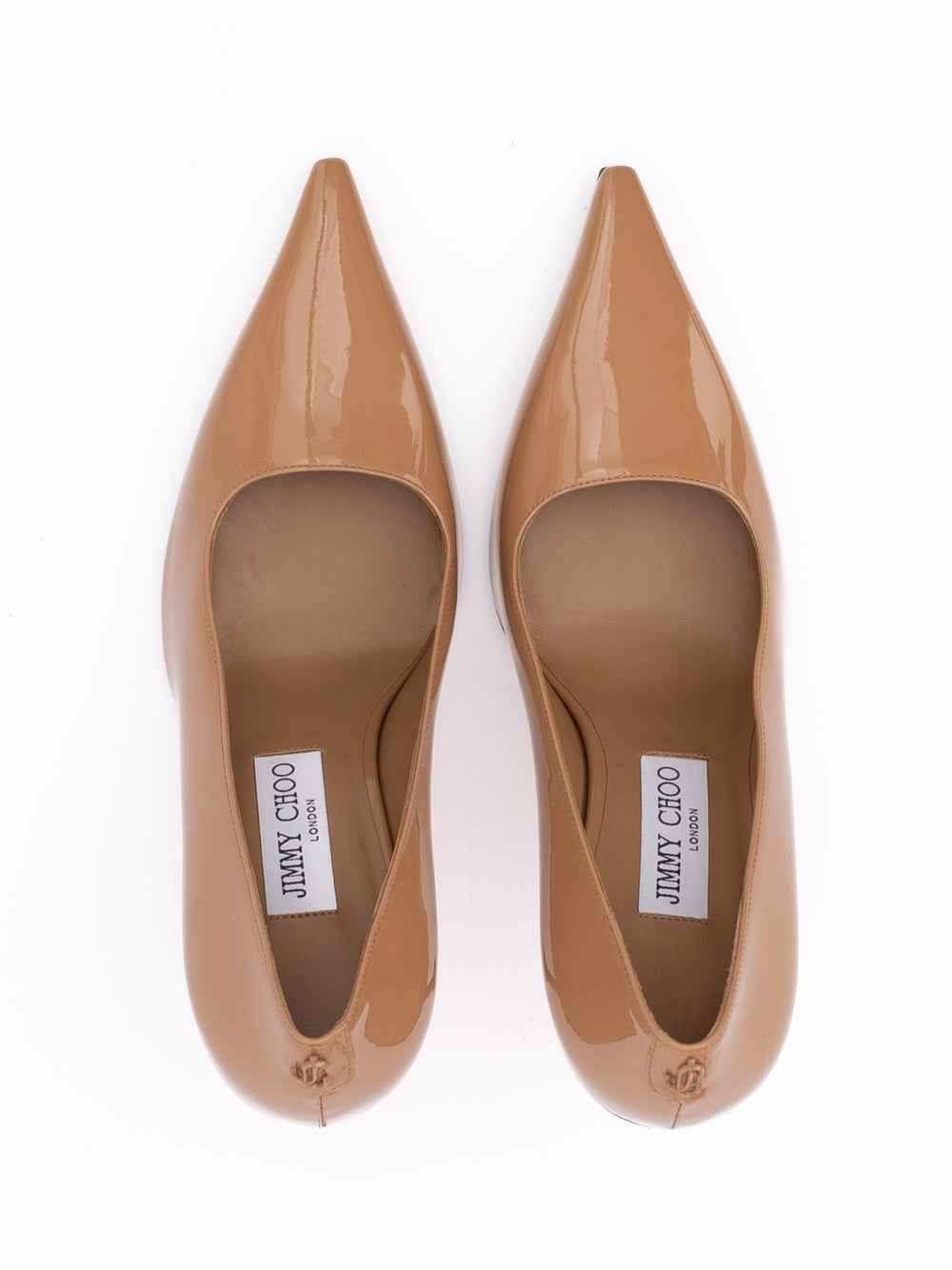 Jimmy Choo Powder Pink Patent Leather Ixia 95 Pumps