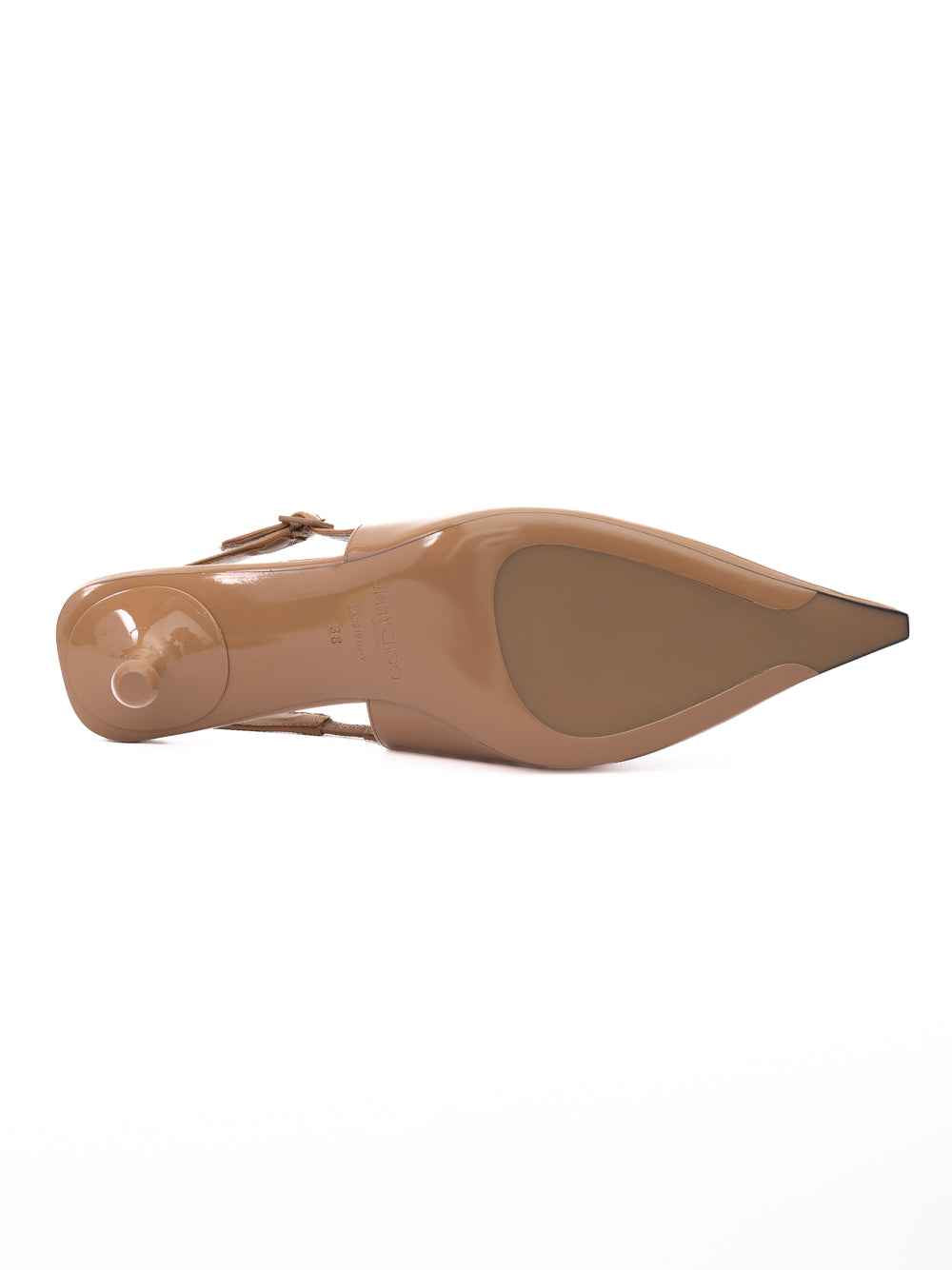 Jimmy Choo Biscuit Amel 50 Slingback Pumps