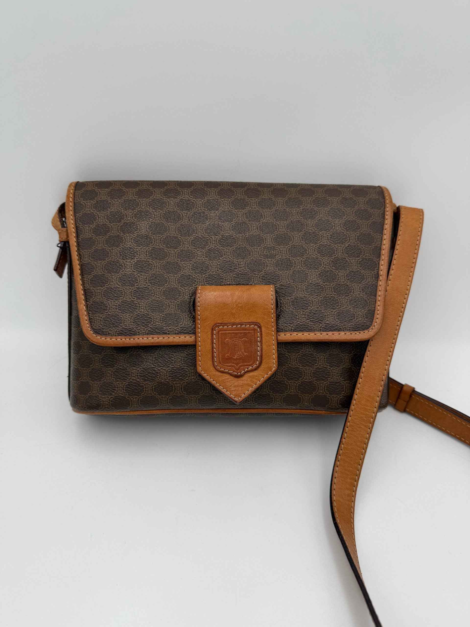 Celine CELINE TRIOMPHE Vintage Monogram Handbag