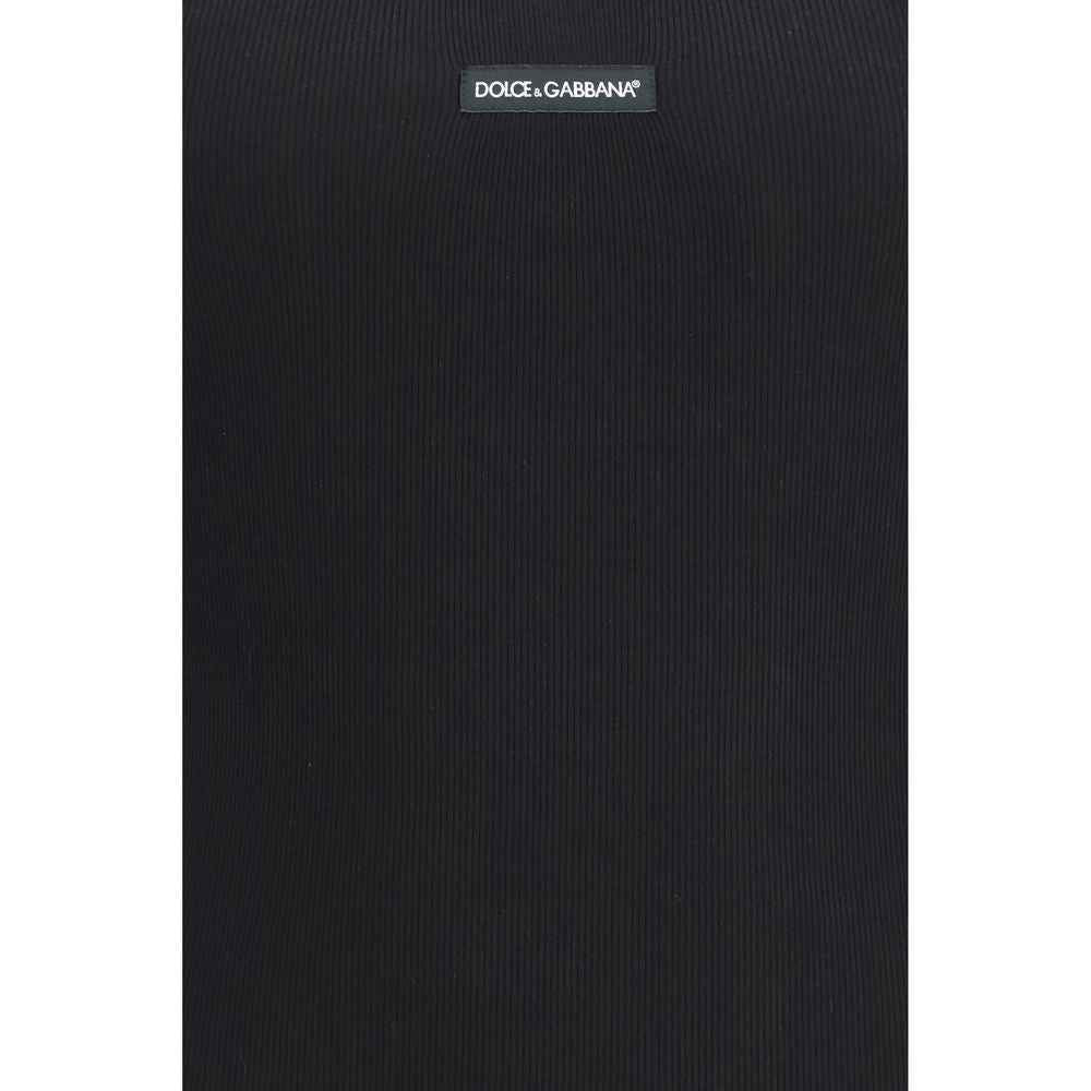 Dolce & Gabbana Black Cotton Top