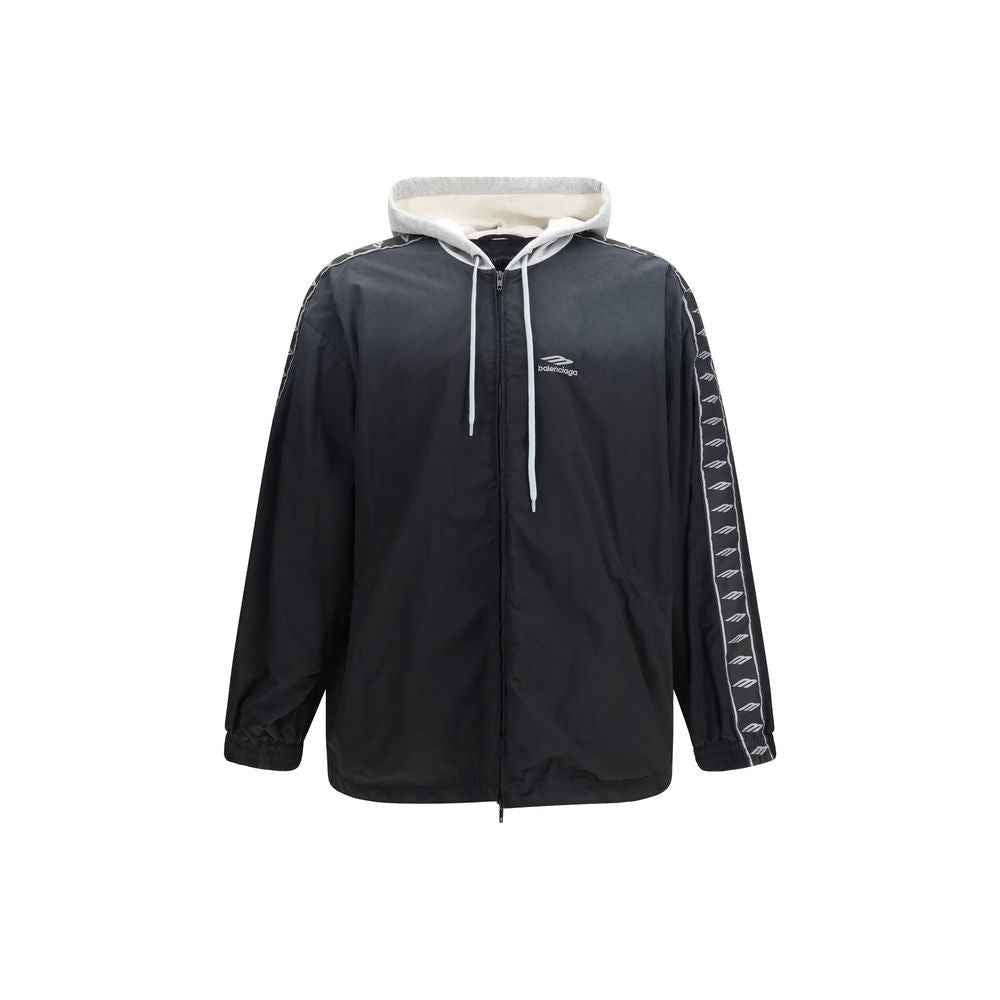 Balenciaga Black Polyester Bomber