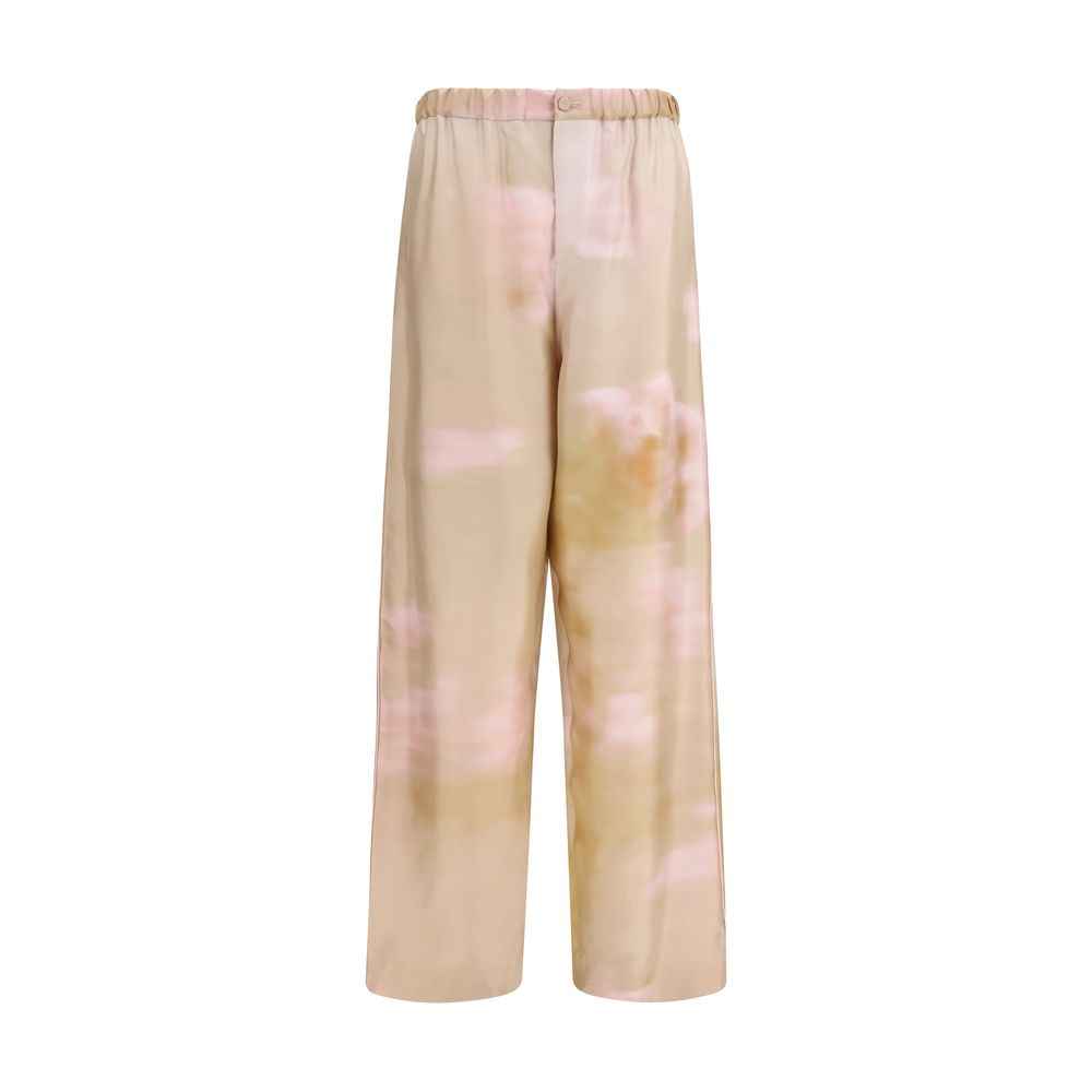 Fabiana Filippi Multicolor Silk Casual Pants