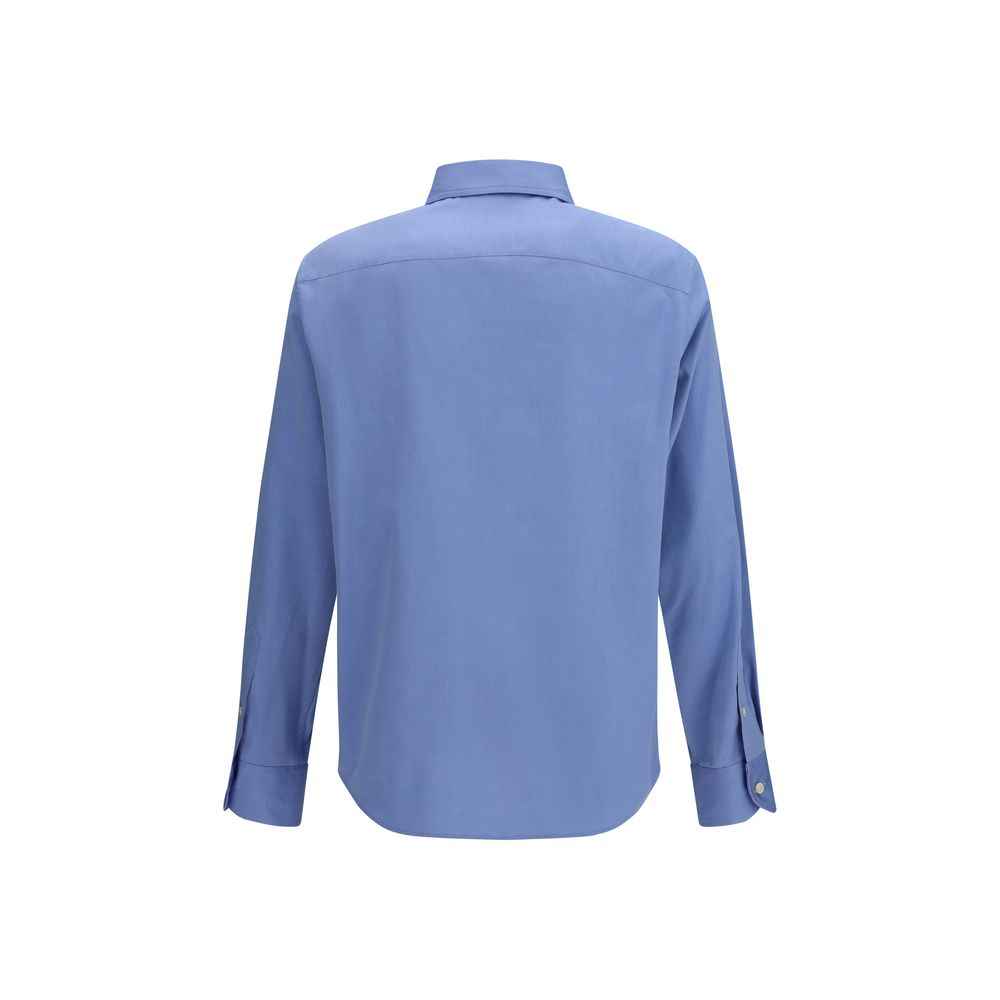 Valentino Blue Cotton Shirt