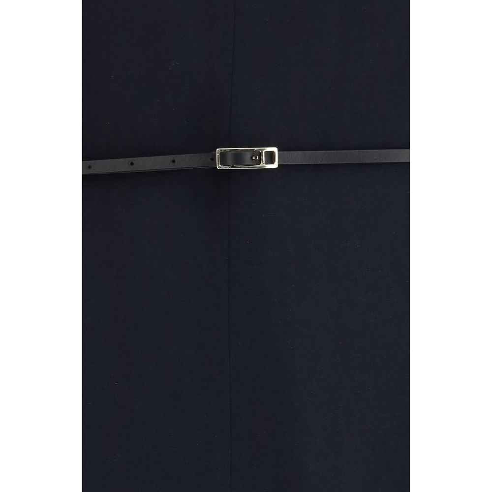Fabiana Filippi Blue Viscose Long Dress
