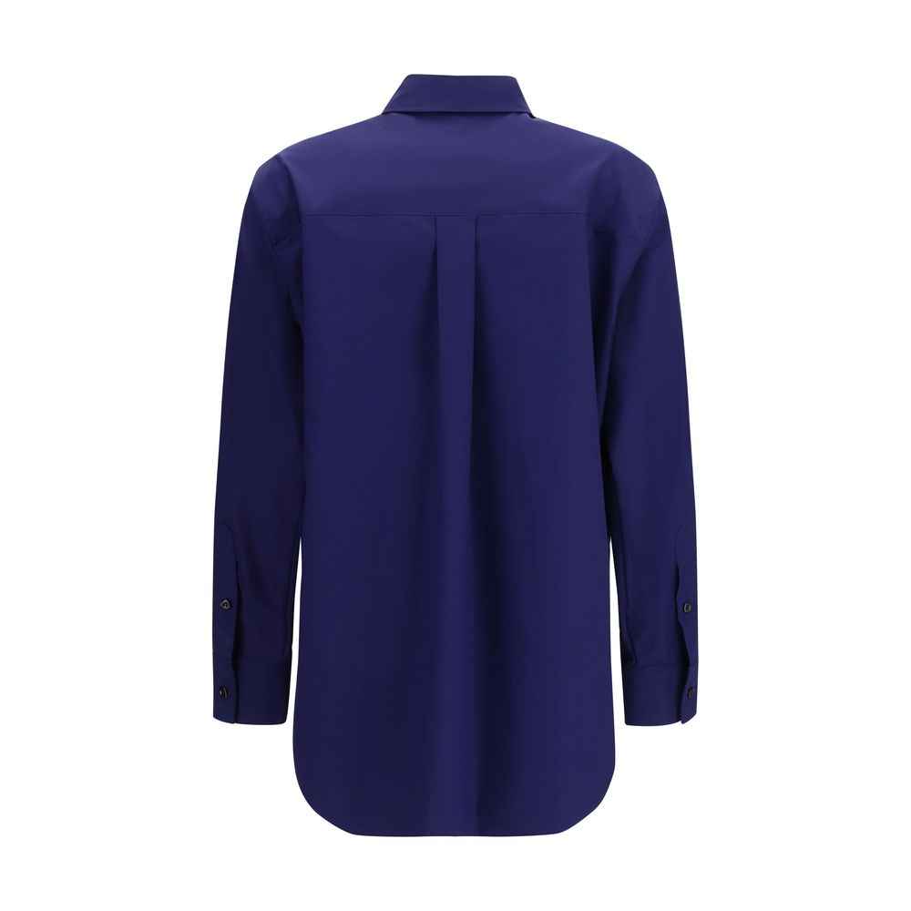Fendi Blue Cotton Shirt