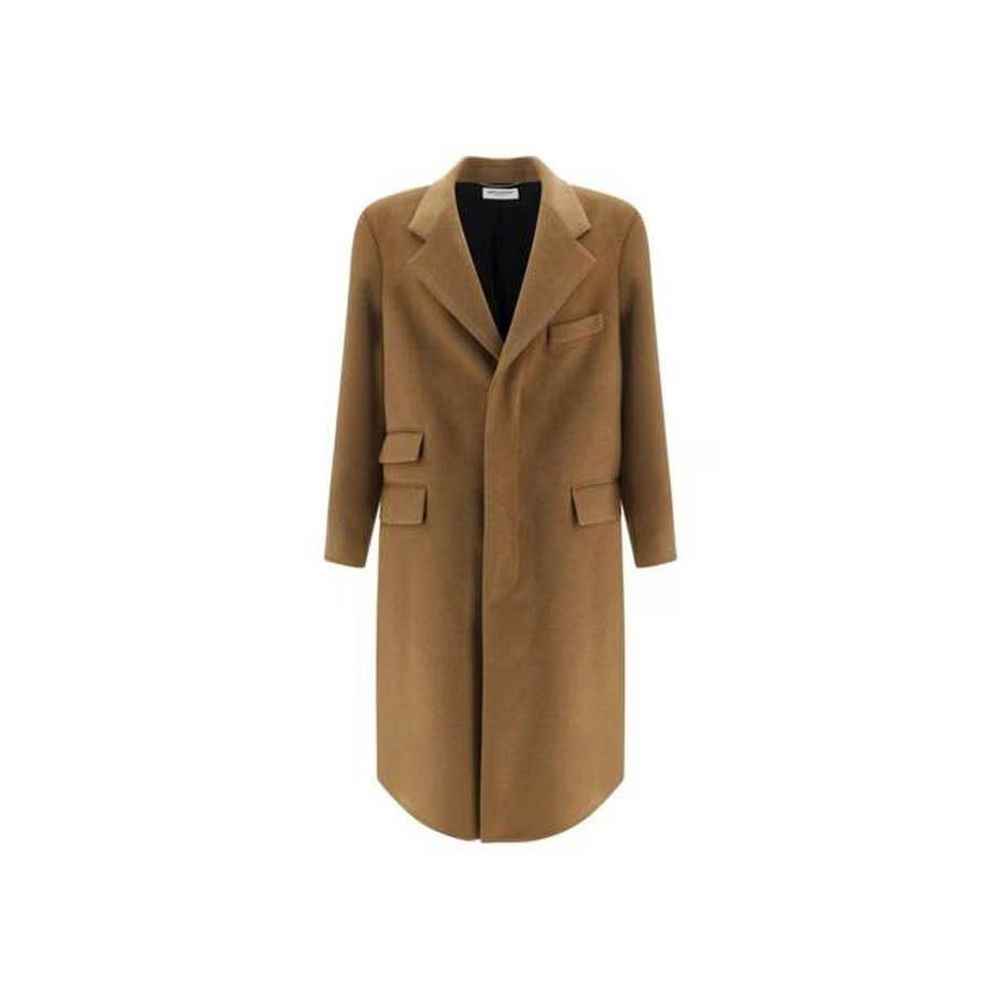 Saint Laurent Brown Wool Coat