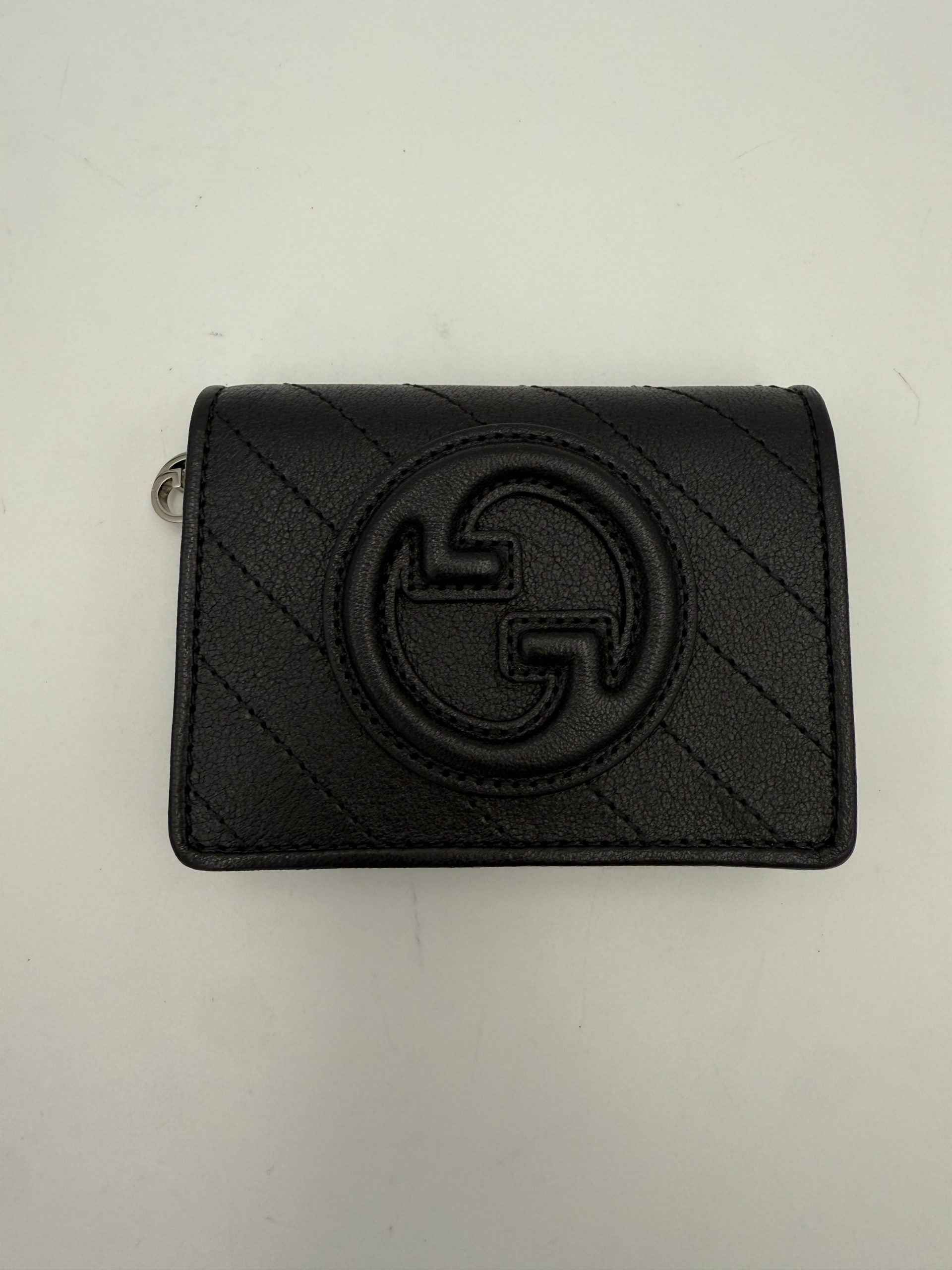 Gucci GUCCI GG BLONDIE Black Compact Wallet