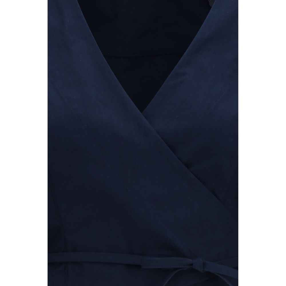 Jacquemus Blue Cotton Shirt