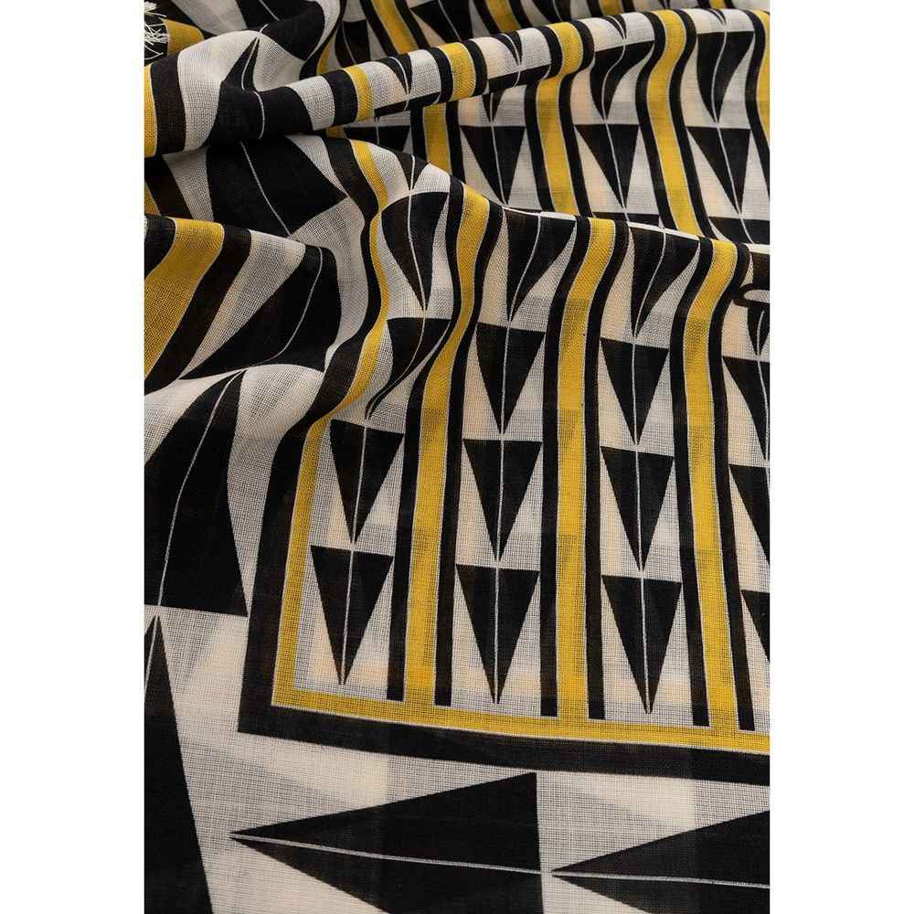 Lanvin Bicolor Wool Scarf