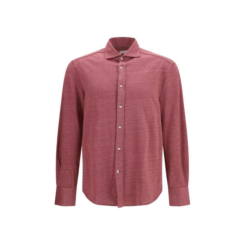 Brunello Cucinelli Multicolor Linen Shirt