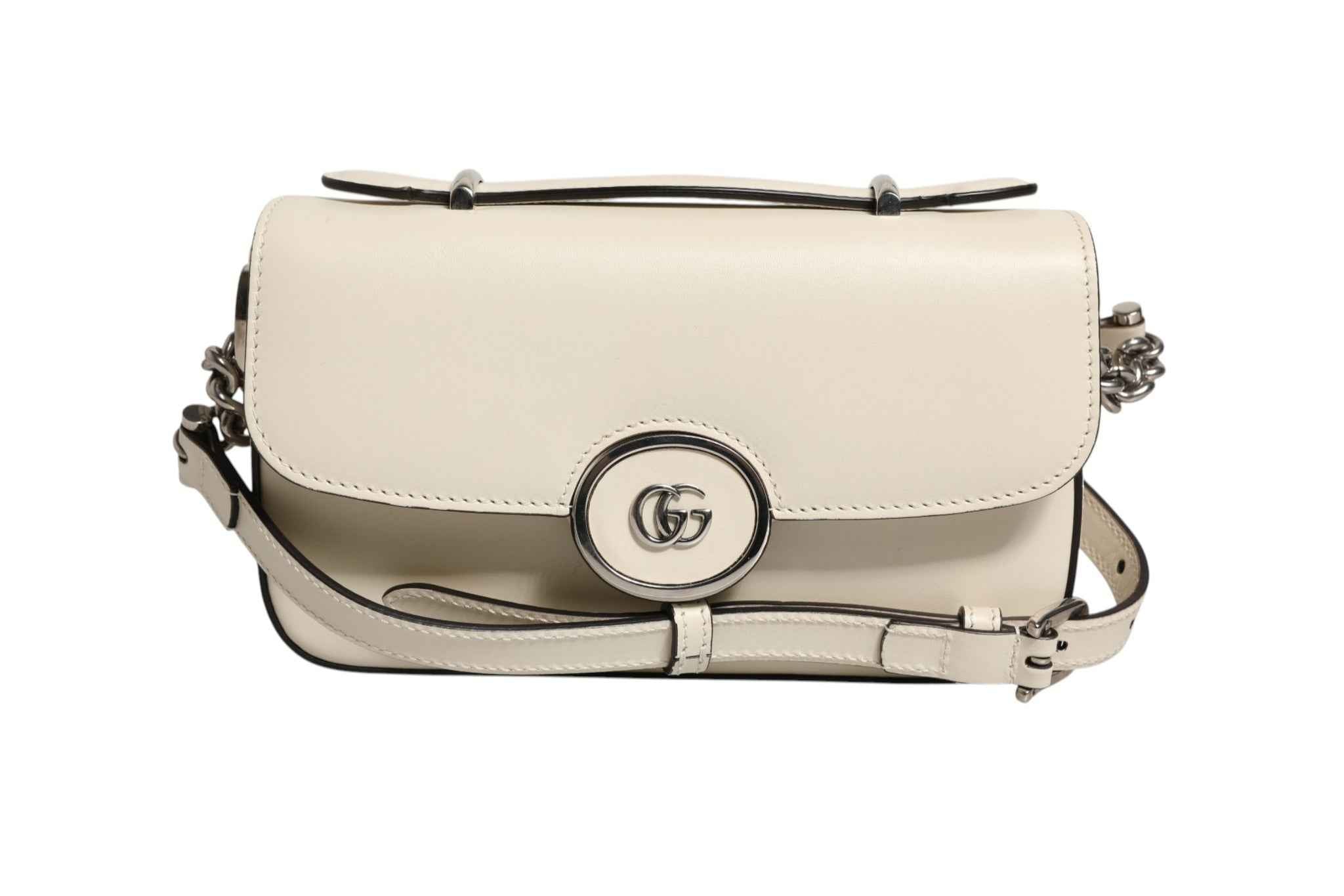 Gucci Petite GG Flap Shoulder Bag
