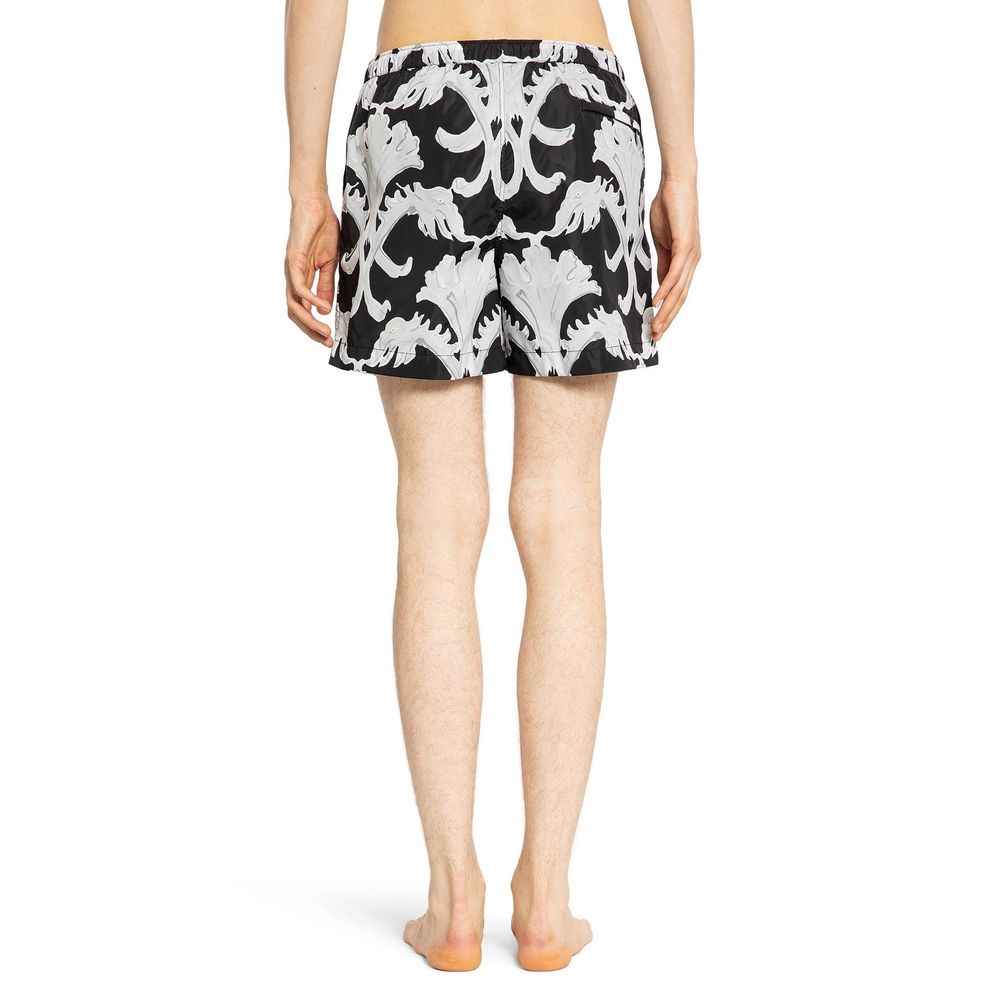 Valentino Black Polyamide Shorts