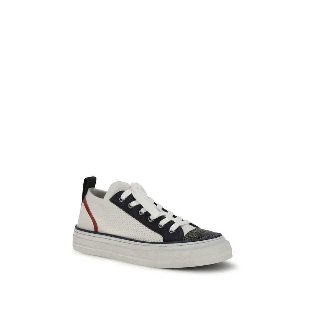 Brunello Cucinelli Multicolor Cotton Low Top Sneakers