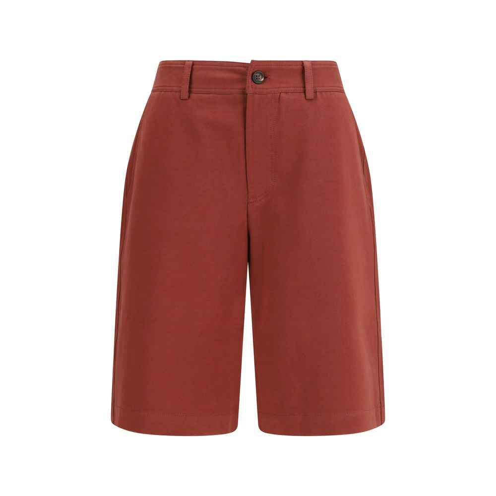 Brunello Cucinelli Multicolor Cotton Bermuda Shorts