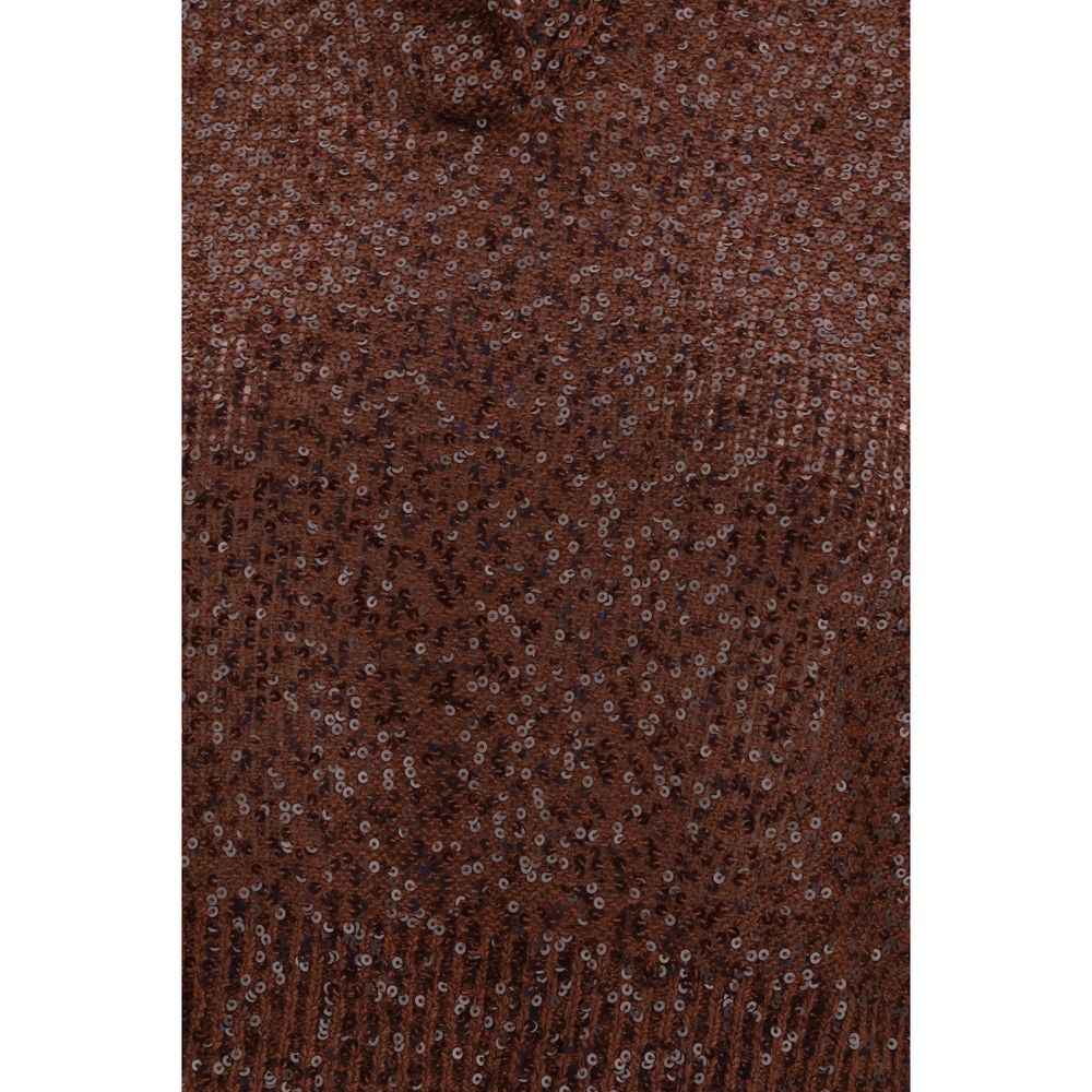 Brunello Cucinelli Bordeaux Linen Pattern Shirt