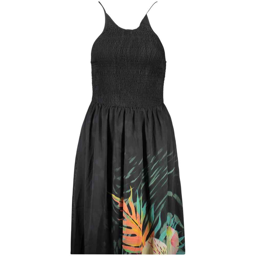 Desigual Black Polyester Women's Dress