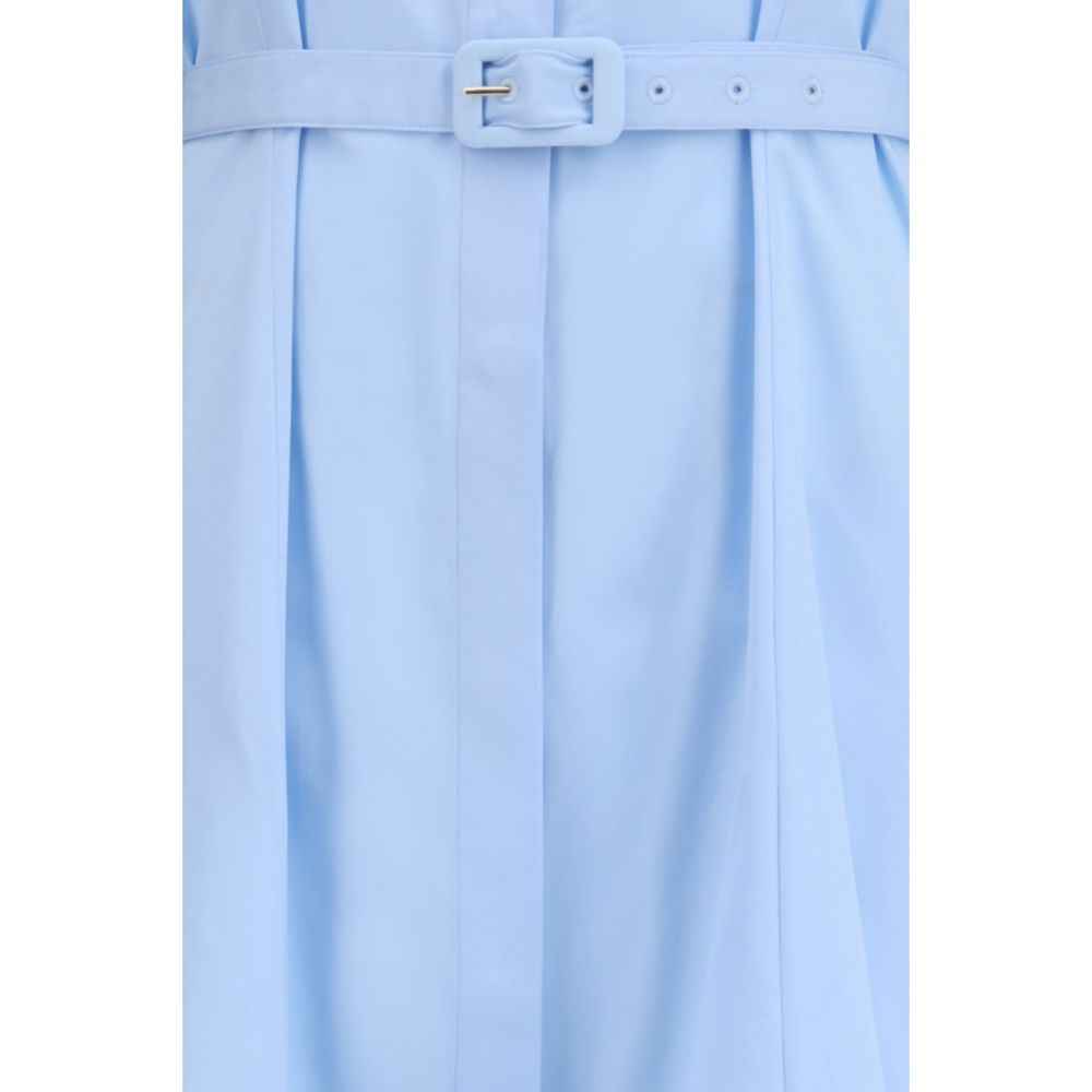 Gabriela Hearst Blue Cotton Casual Dress
