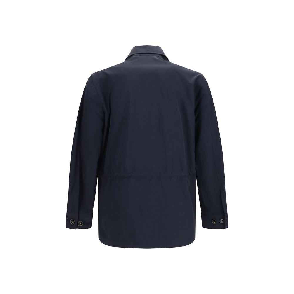 Burberry Blue Polyamide Coat