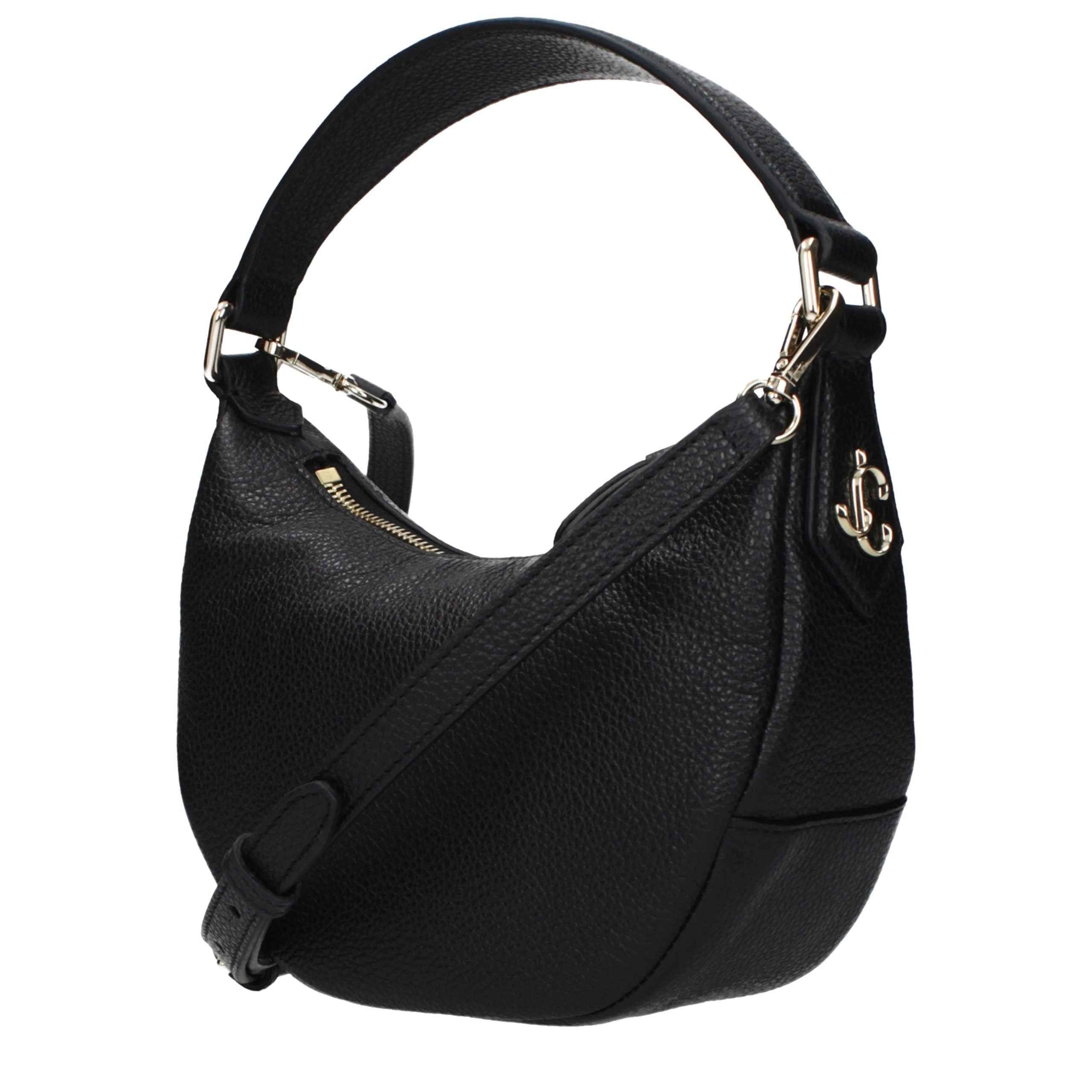 Jimmy Choo Black Leather Handbag