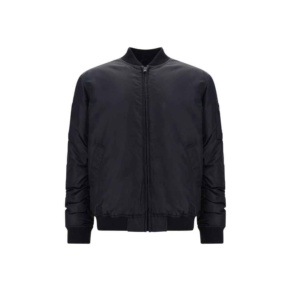 Moschino Black Polyamide Bomber