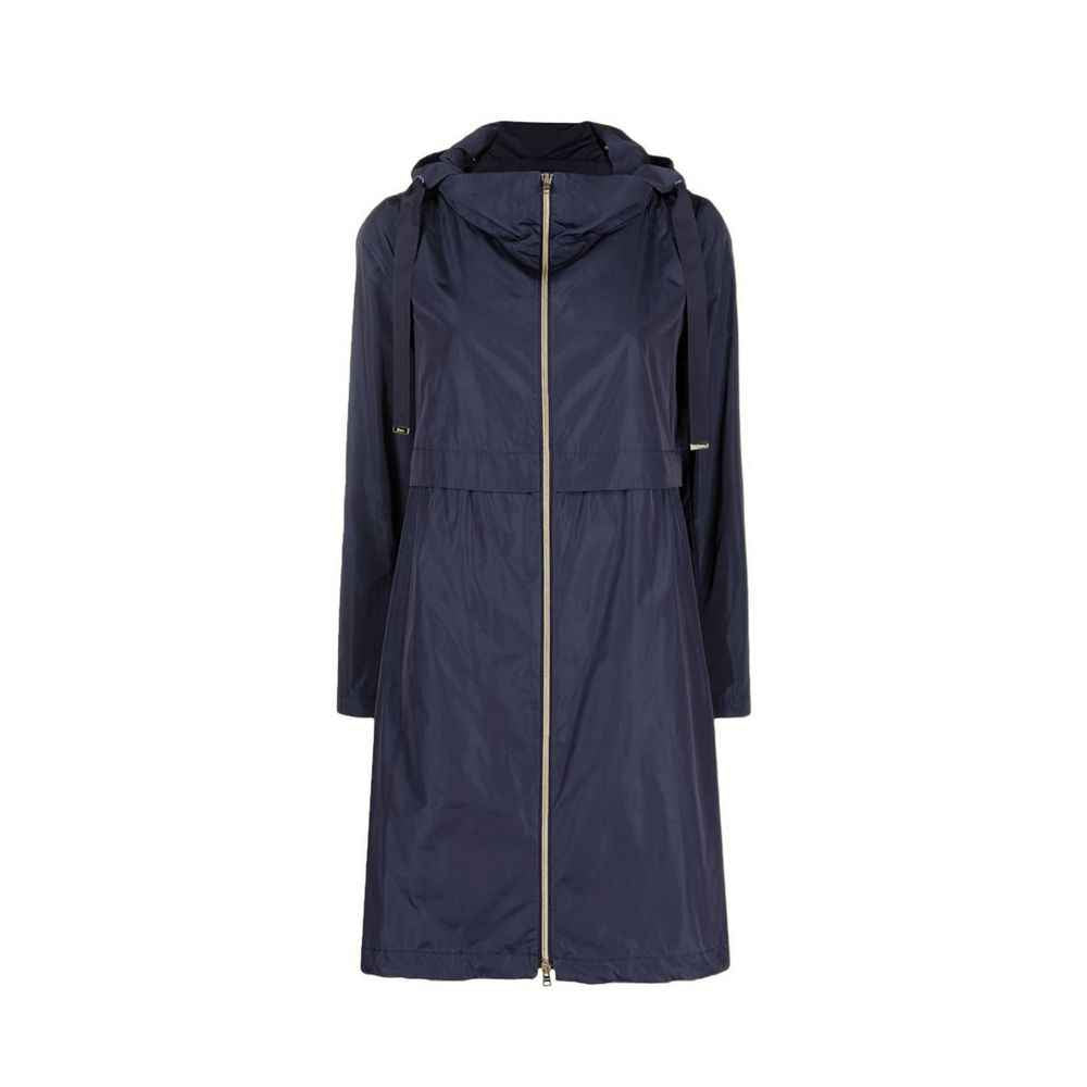 Herno Blue Polyester Coat