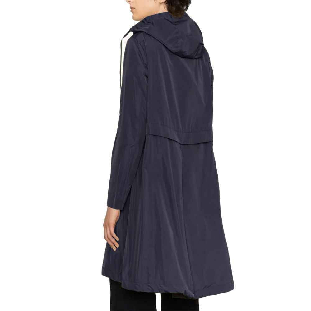 Herno Blue Polyester Coat