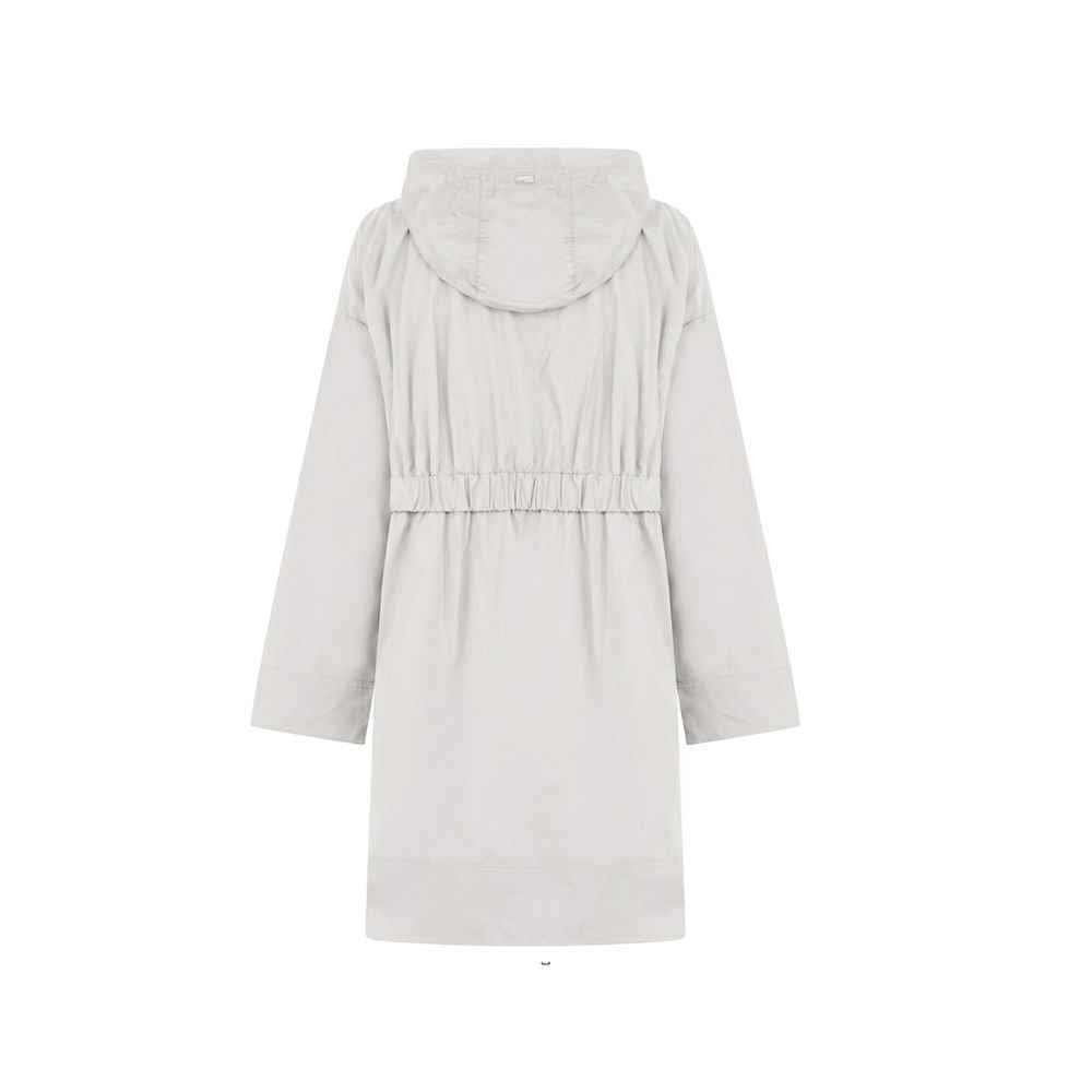 Herno Gray Elastane Coat