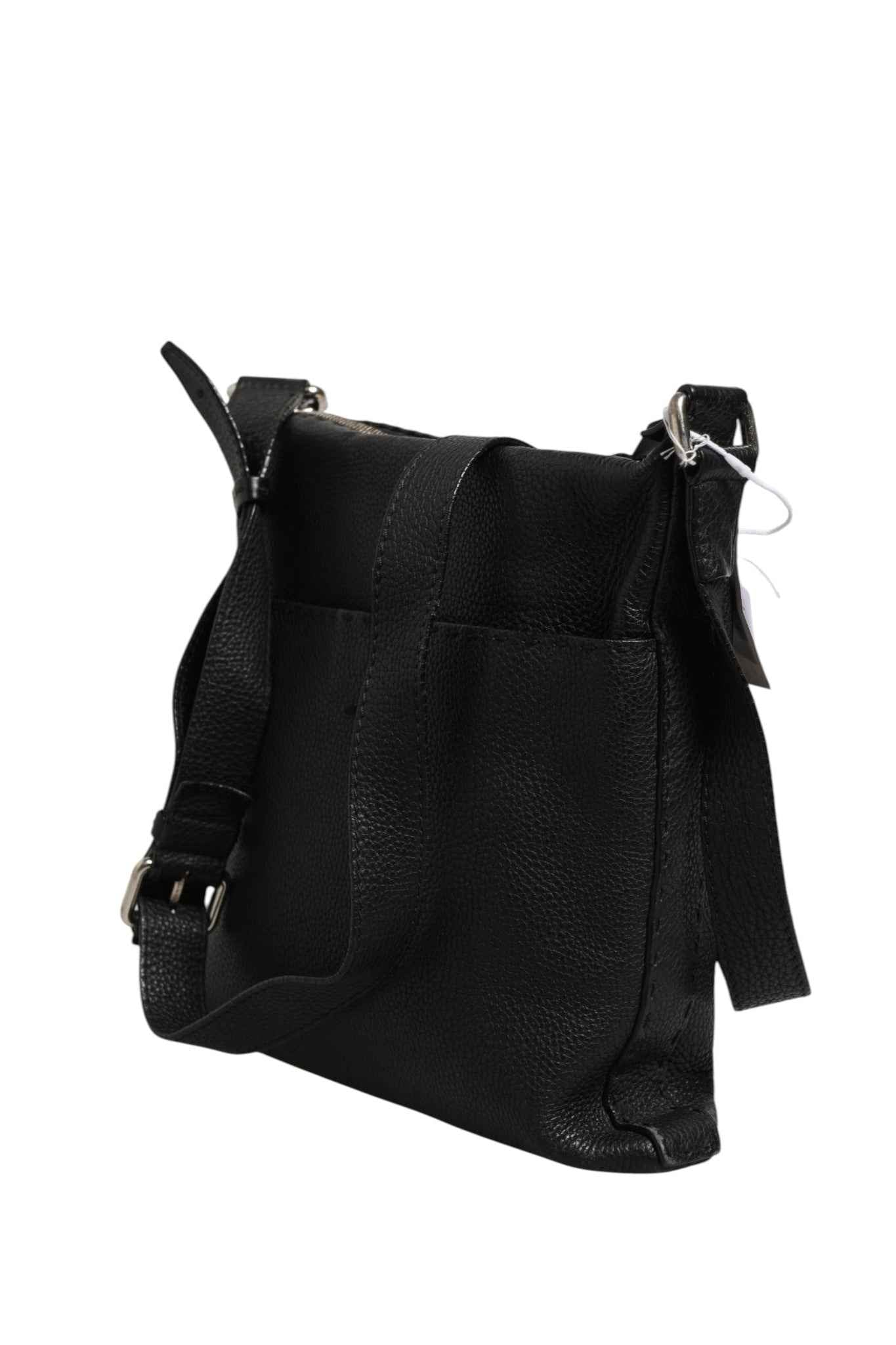 Fendi Selleria Leather Messenger Crossbody Bag