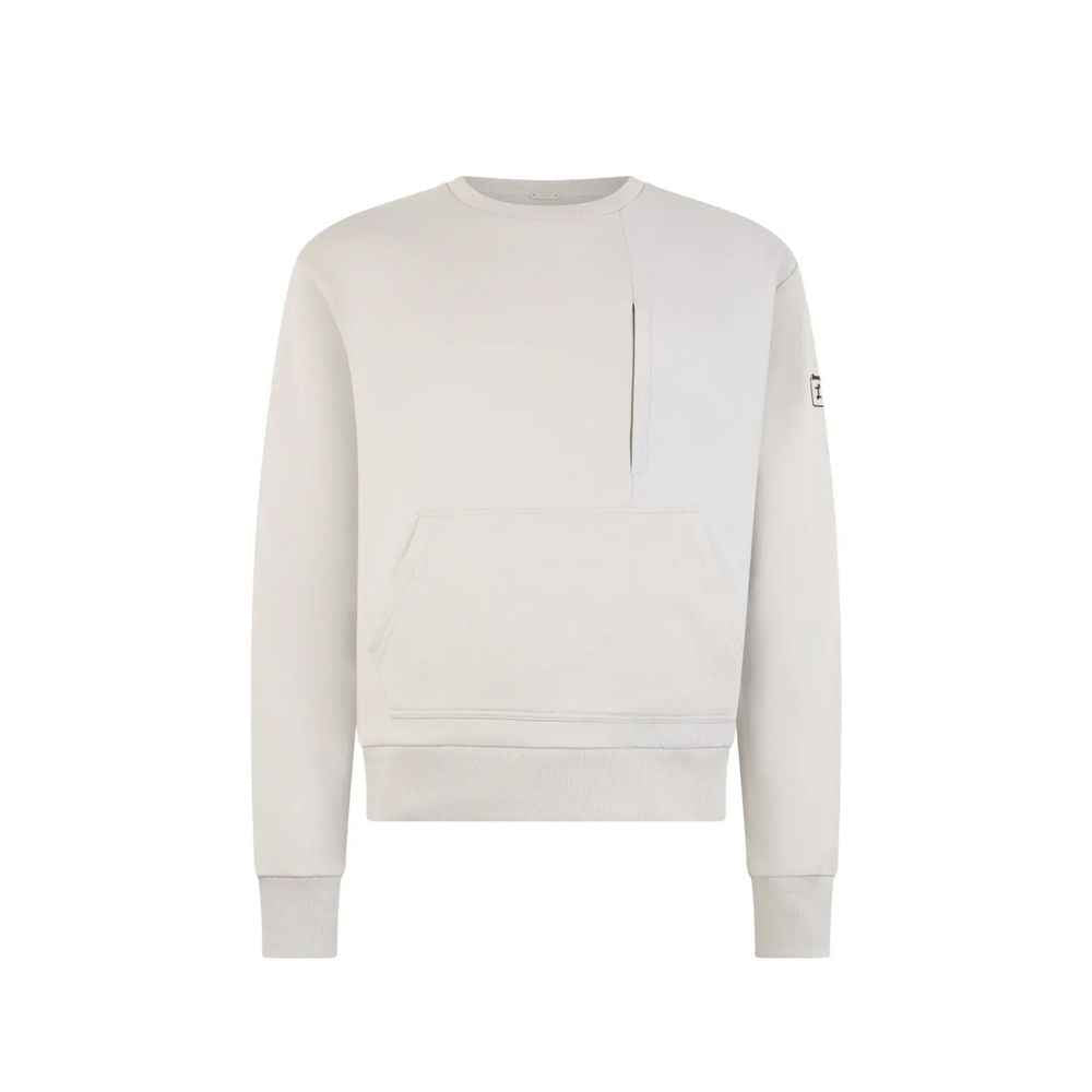 Herno Gray Cotton Sweatshirt