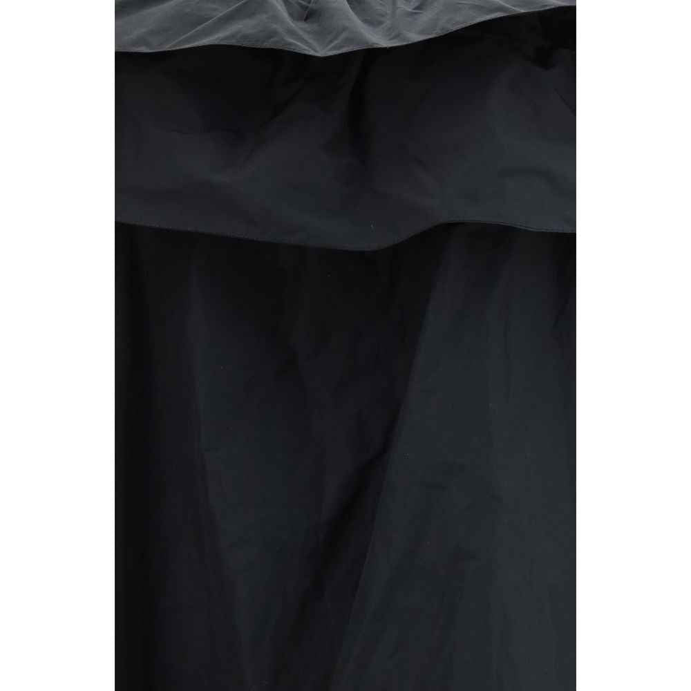 Saint Laurent Black Polyester Casual Dress