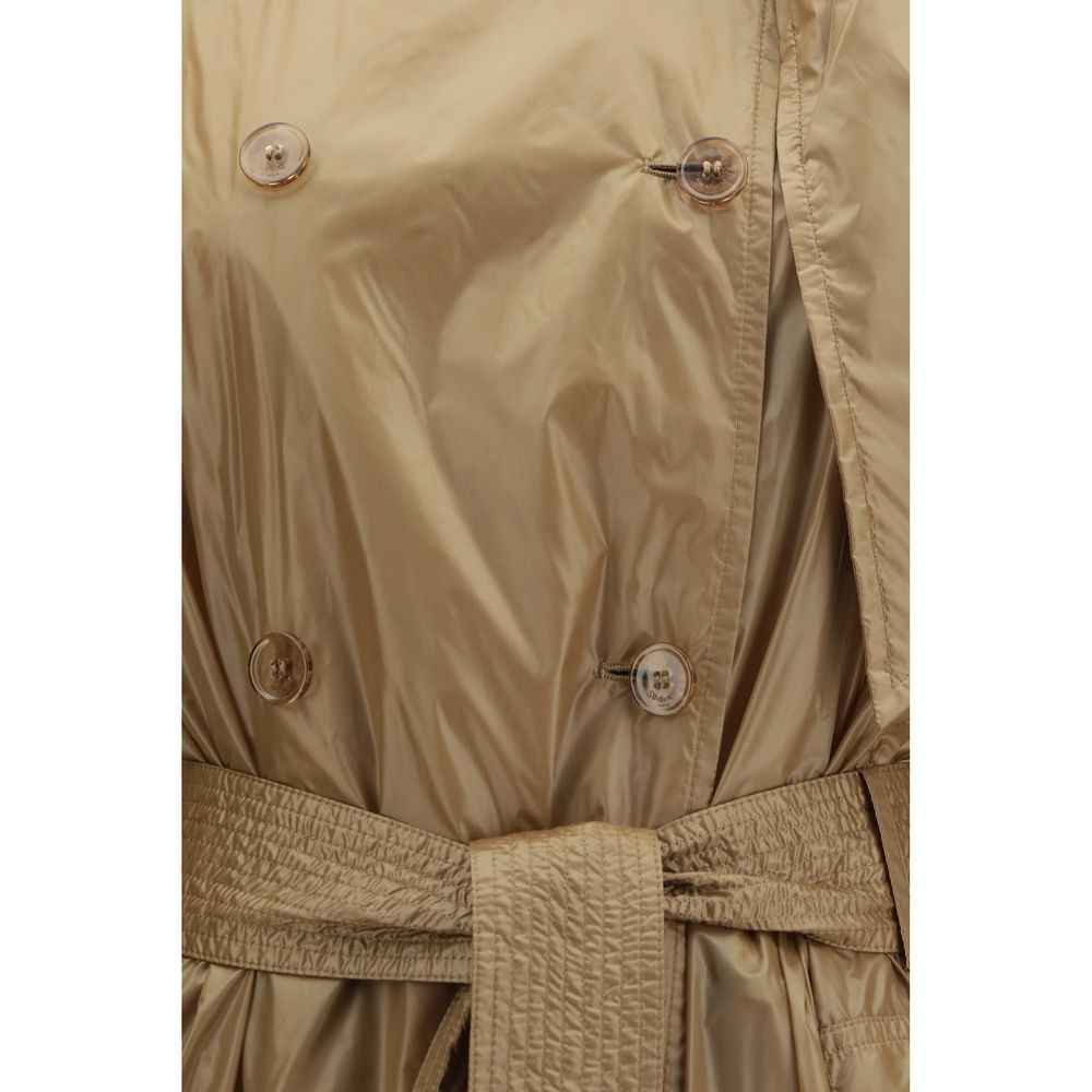Saint Laurent Beige Polyamide Trench Coat
