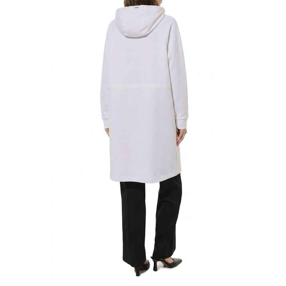 Herno White Cotton Coat
