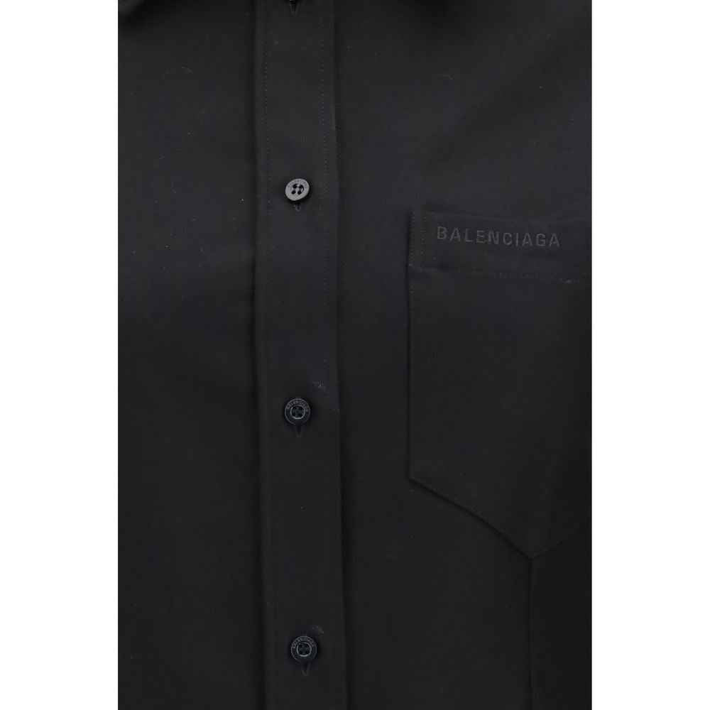 Balenciaga Black Cotton Shirt