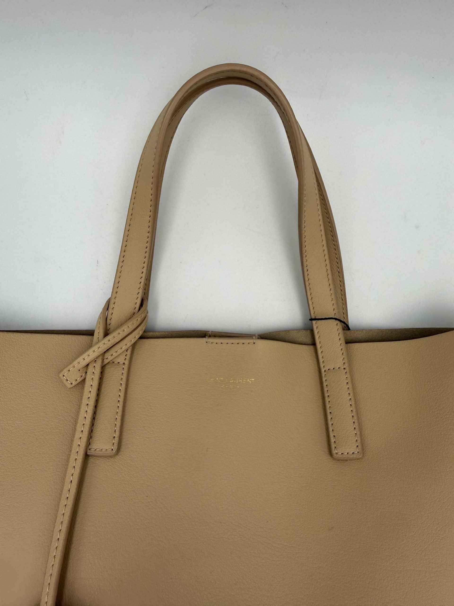 Saint Laurent SAINT LAURENT SHOPPING Beige Bag
