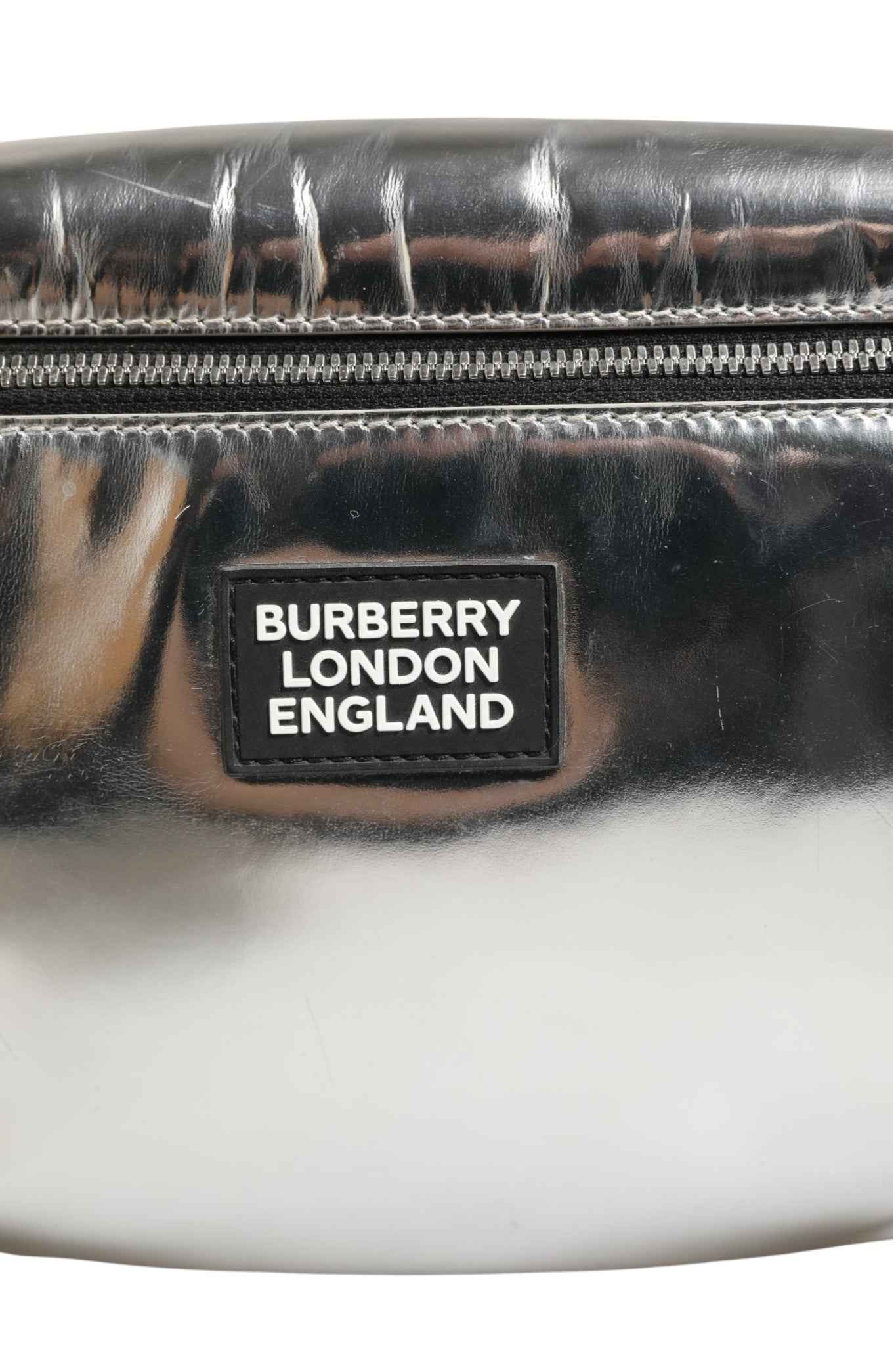Burberry Belt bag Silver in Synthetic