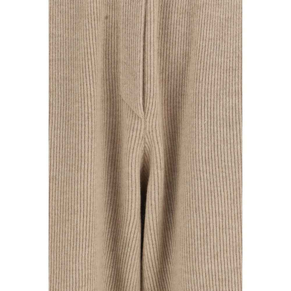 Brunello Cucinelli Beige Cashmere Casual Pants