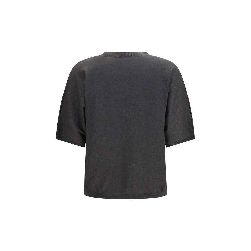 Brunello Cucinelli Gray Cashmere Sweater