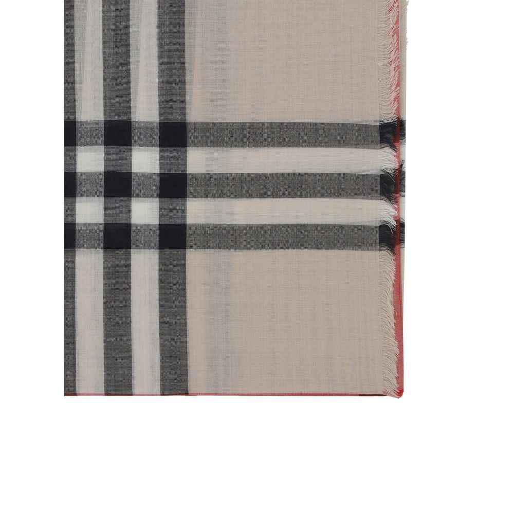 Burberry Beige Silk Foulard