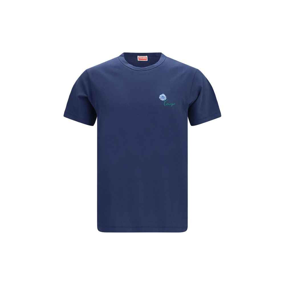 Kenzo Blue Cotton T-Shirt