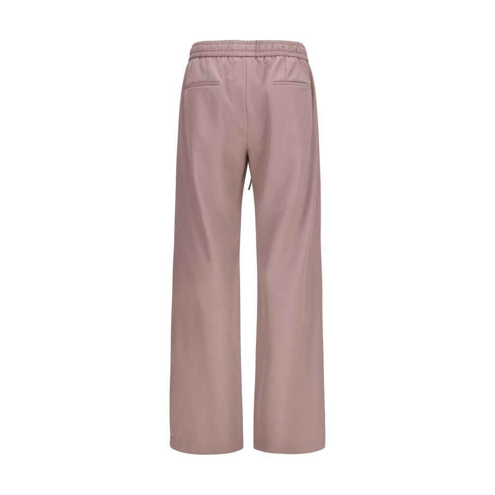 Dolce & Gabbana Brown Wool Oves Aries Joggers (Workout Pants)