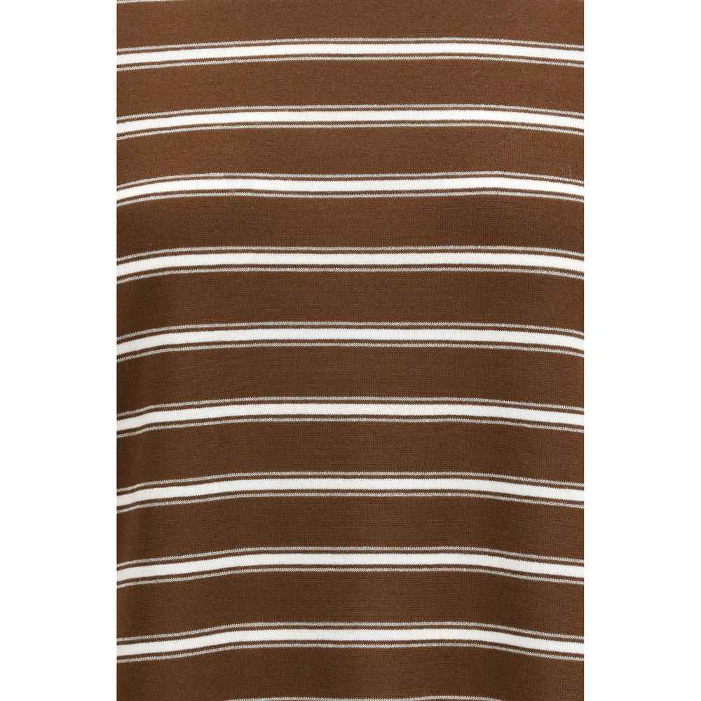 Brunello Cucinelli Beige Wool Oves Aries T-Shirt